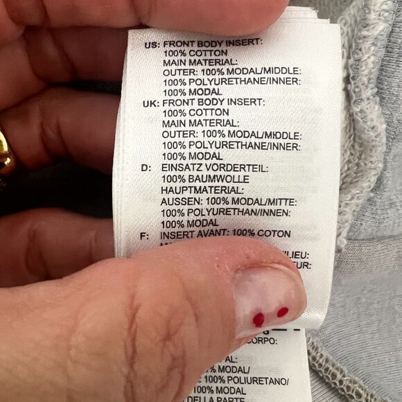 Adidas by Stella McCartney gray hoodie size S - Picture 5 of 5